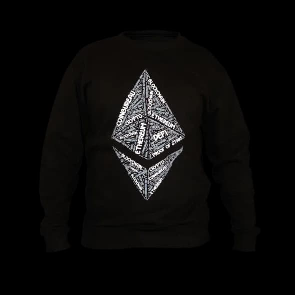 ETH Word Game Black Sweatshirt