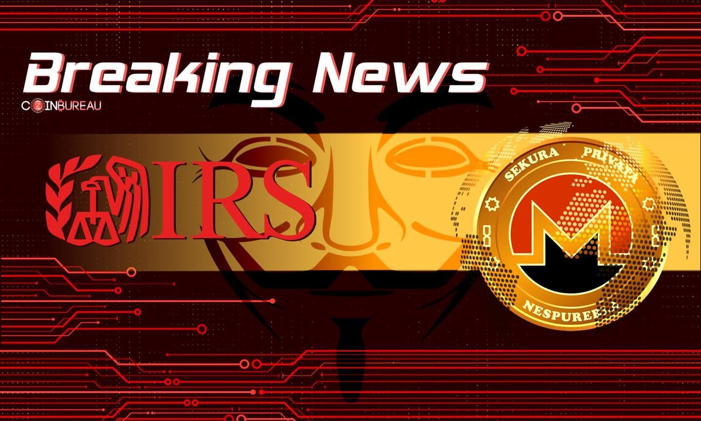 Can You Crack Monero? IRS Offers Six-Figure Reward To Anyone Able to Trace XMR