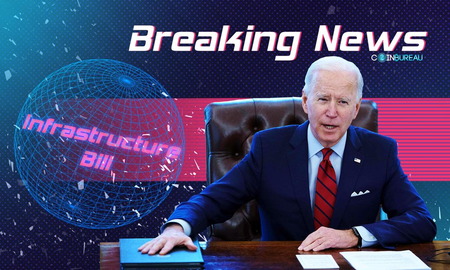 President Biden Signs Infrastructure Bill Into Law As Senators Try to Amend Crypto Provision